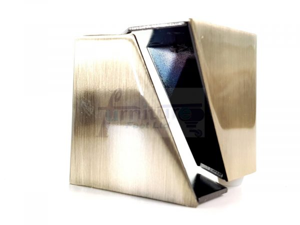 4 Brushed Brass Metal Legs 60mm High Replacement Feet Cabinet Sofa Chair Stool - Image 6
