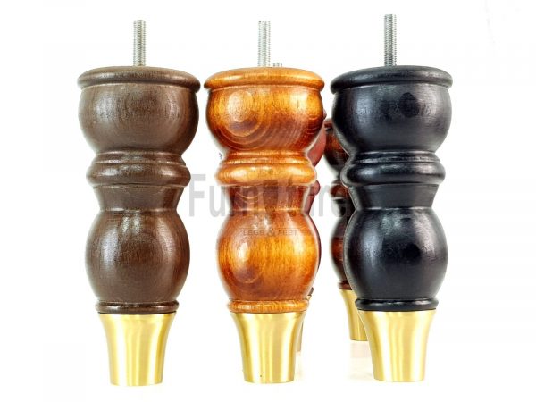 4 Furniture Feet Slipper Cup Replacement Leg Solid Wood Feet M8 Chair Sofa 182mm - Image 7