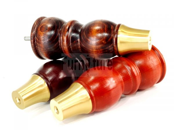 4 Furniture Feet Slipper Cup Replacement Leg Solid Wood Feet M8 Chair Sofa 182mm - Image 8