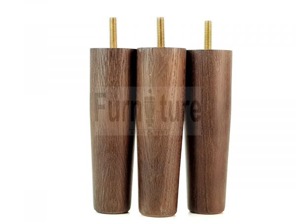 4 Replacement Legs Solid Wood Settee Furniture Feet 150mm High Sofa Chair Bed M8 - Image 4