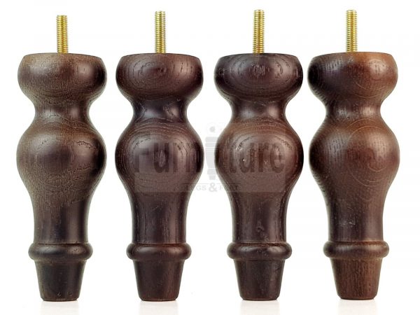 4 Replacement Legs Solid Wood Settee Furniture Feet 150mm High Sofa Chair Bed M8 - Image 5