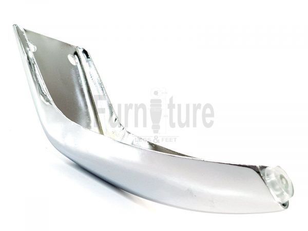 4 Silver Chrome Metal Legs 130mm High Replacement Feet Cabinet Sofa Chair Stool - Image 10
