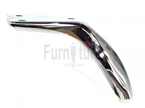4 Silver Chrome Metal Legs 130mm High Replacement Feet Cabinet Sofa Chair Stool - Image 7