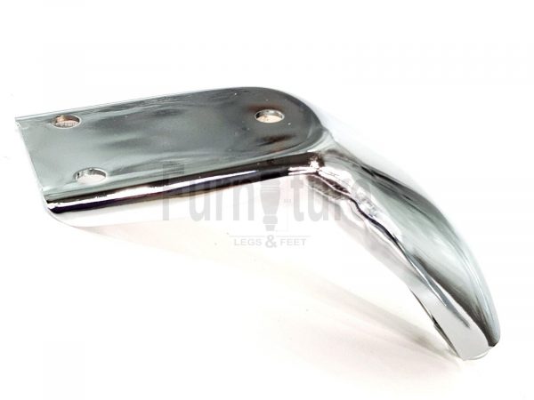 4 Silver Chrome Metal Legs 130mm High Replacement Feet Cabinet Sofa Chair Stool - Image 8