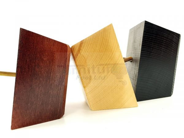 4 Square Wood Sofa Legs 60mm High Replacement Furniture Feet Chairs Cabinets M8 - Image 4