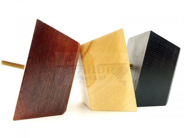 4 Square Wood Sofa Legs 60mm High Replacement Furniture Feet Chairs Cabinets M8 - Image 5