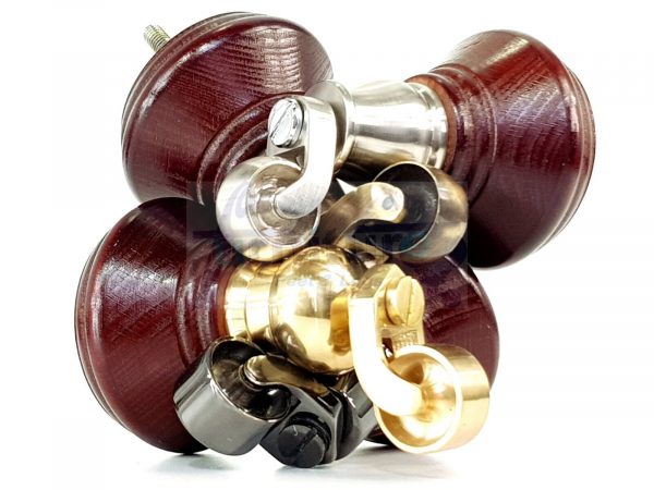 4 Wooden Furniture Sofa Legs & Castors M8(8mm) Replacment Chair Feet 120mm High - Image 11