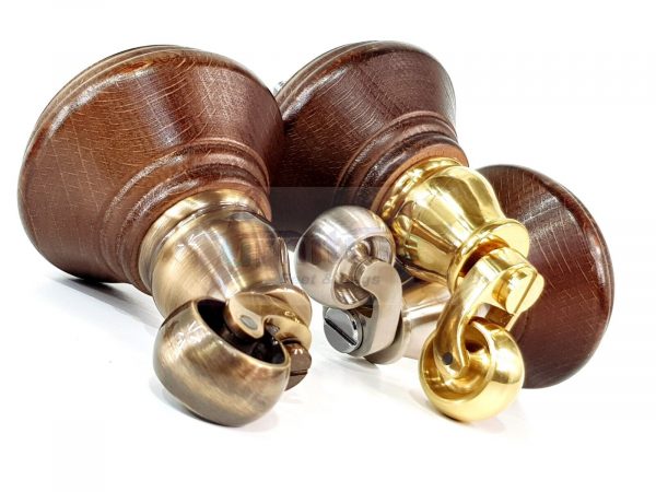 4 Wooden Furniture Sofa Legs M8(8mm) Replacment Chair Feet & Castors 120mm HIGH - Image 4