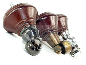4 Wooden Furniture Sofa Legs M8(8mm) Replacment Chair Feet & Castors 120mm HIGH