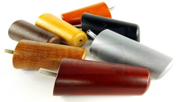 4x ANGLED WOODEN SETTEE LEGS 125mm High SOFA FURNITURE REPLACEMENT FEET M8(8mm) - Image 6