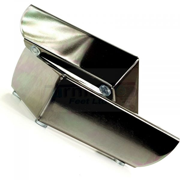 4x FURNITURE SOFA FEET METAL CORNER SETTEE - CHAIR LEGS 50mm HIGH (Pre-Drilled) - Image 10