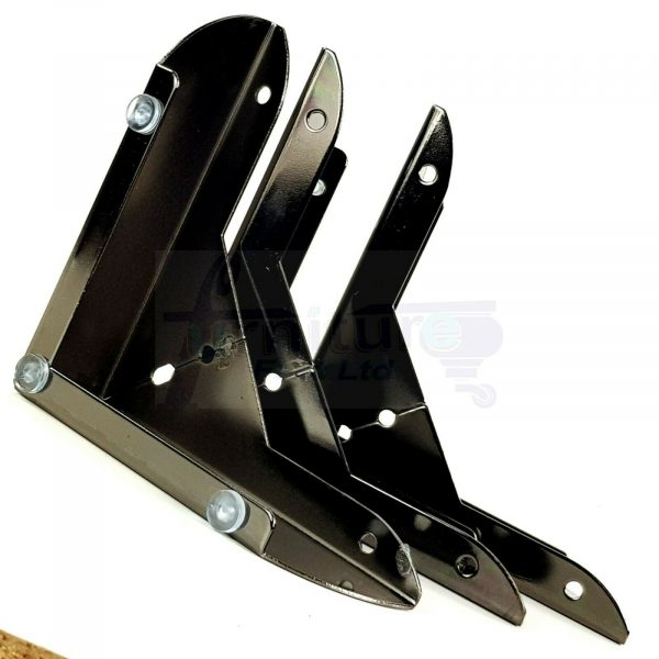 4x FURNITURE SOFA FEET METAL CORNER SETTEE - CHAIR LEGS 50mm HIGH (Pre-Drilled) - Image 9