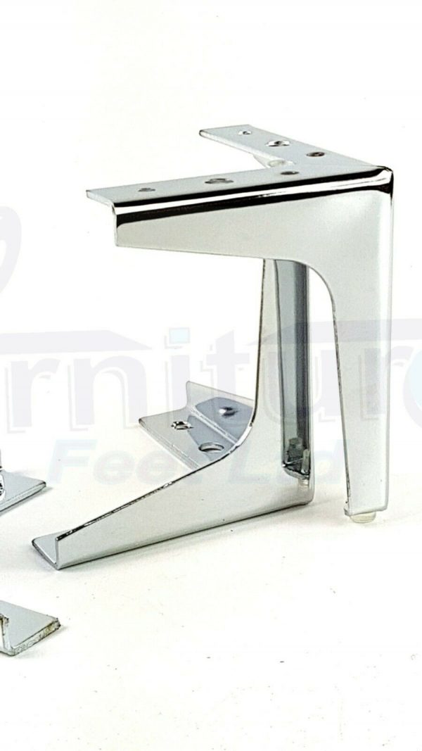 4x METAL CHAIR FURNITURE SOFA LEG 150mm High REPLACEMENT SETTEE FEET (Pre-Drill) - Image 4