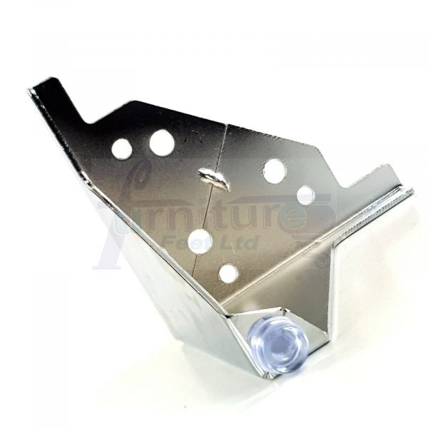 4x METAL FURNITURE LEGS 100mm HIGH SELF-FIXING FEET FOR SOFA CHAIR CABINETS BED - Image 6