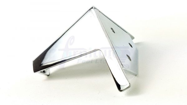 4x METAL FURNITURE LEGS 100mm HIGH SELF-FIXING FEET FOR SOFA CHAIR CABINETS BED - Image 7