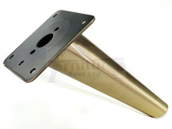 4x METAL FURNITURE LEGS 180mm HIGH SELF-FIXING FEET FOR SOFA CHAIR CABINETS BED - Image 8