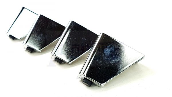 4x METAL FURNITURE LEGS 60mm HIGH SELF-FIXING FEET FOR SOFA CHAIR CABINETS BEDS - Image 9