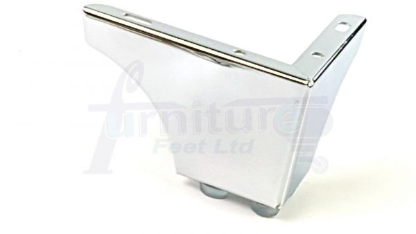 4x METAL FURNITURE LEGS 70mm HIGH SELF-FIXING FEET FOR SOFA CHAIR CABINETS BED - Image 8