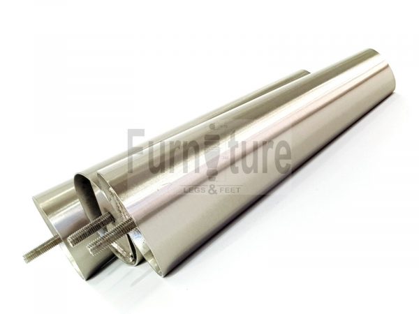 4x Metal Chrome Furniture Settee Legs Cabinet Sofa Feet 180mm High Chair Beds M8 - Image 10