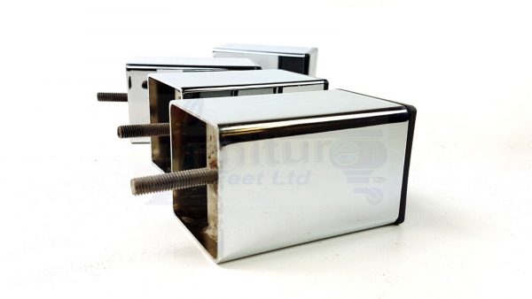 4x Metal Furniture Legs 105mm High Settee Sofa Chair Cabinet Bed Feet M8 - Image 3