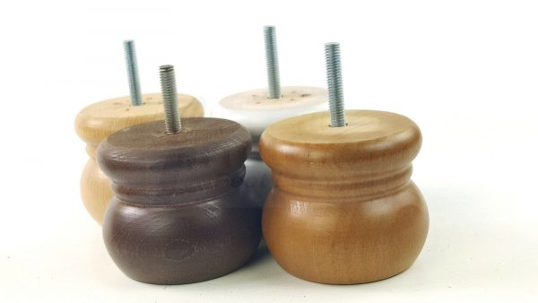 4x REPLACEMENT SOLID WOODEN FURNITURE SOFA LEGS M8(8mm) SETTEE FEET 60mm HIGH - Image 10