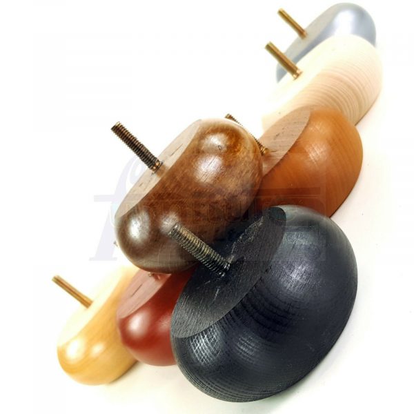 4x REPLACEMENT WOOD FURNITURE SOFA LEGS M10(10mm) CHAIR - SETTEE FEET 40mm HIGH - Image 3