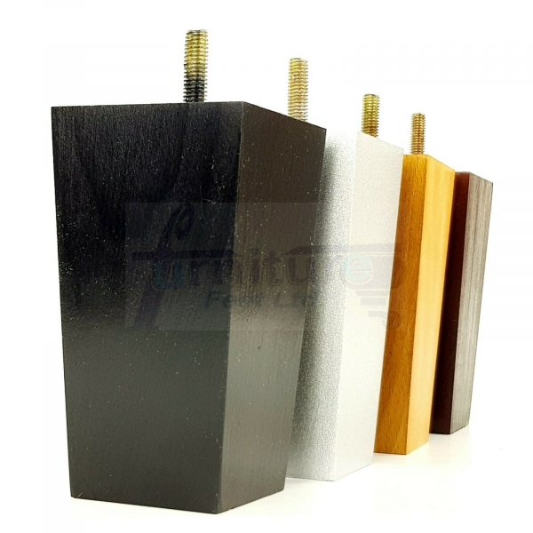 4x REPLACEMENT WOOD FURNITURE SOFA LEGS M8(8mm) CHAIR - SETTEE FEET 120mm HIGH - Image 5