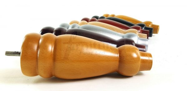 4x REPLACEMENT WOOD FURNITURE SOFA LEGS M8(8mm) CHAIR - SETTEE FEET 200mm HIGH - Image 9