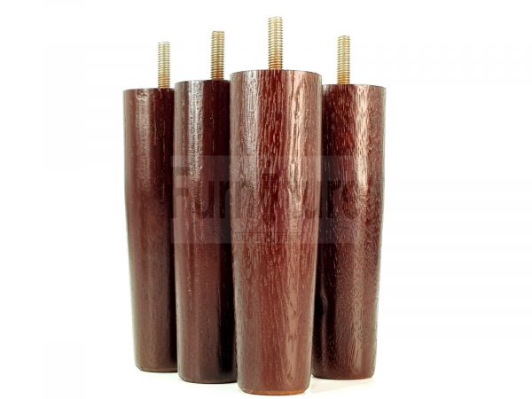 4x Replacement Legs Solid Oak Wood Settee Furniture Feet 150mm Sofa Chair Bed M8 - Image 7