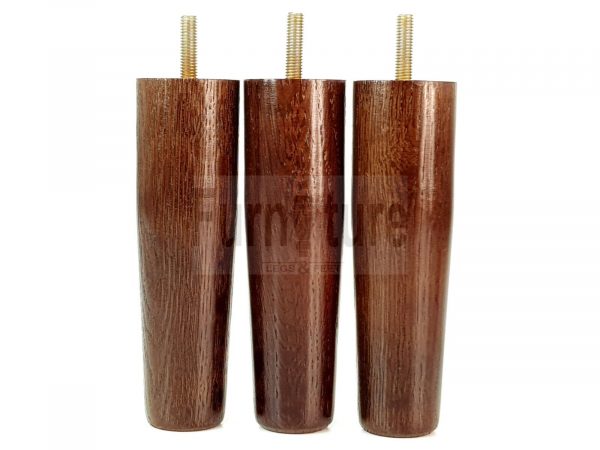 4x Replacement Legs Solid Oak Wood Settee Furniture Feet 150mm Sofa Chair Bed M8 - Image 5