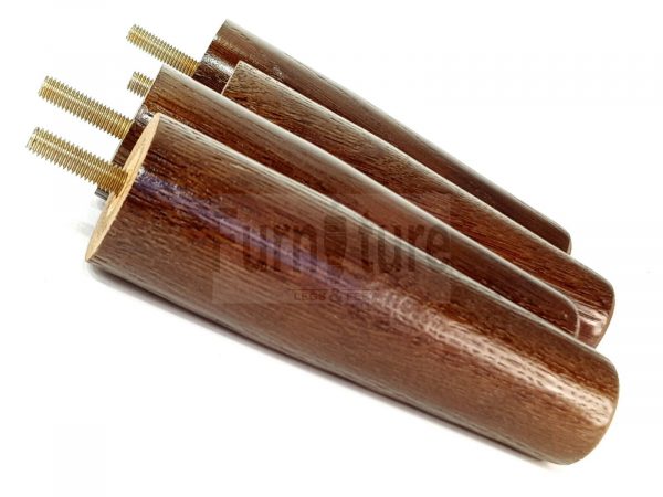 4x Replacement Legs Solid Oak Wood Settee Furniture Feet 150mm Sofa Chair Bed M8 - Image 9