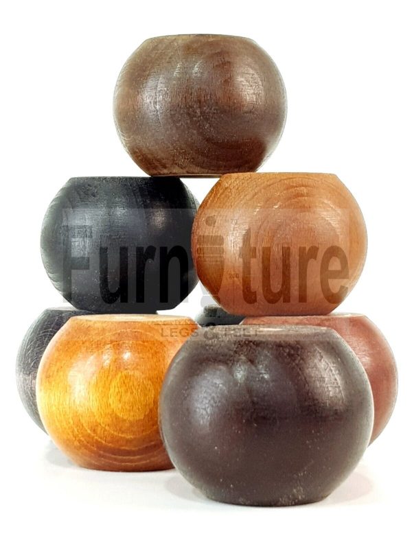 4x Replacement Round Furniture Sofa Legs Chair Settee Feet 50mm High (Self-Fix) - Image 12