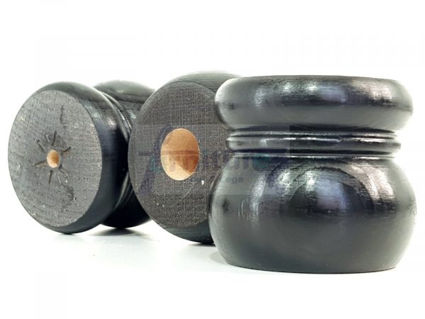 4x Replacement Round Furniture Sofa Legs Chair Settee Feet 50mm High (Self-Fix) - Image 6