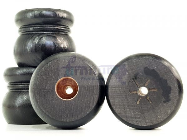 4x Replacement Round Furniture Sofa Legs Chair Settee Feet 50mm High (Self-Fix) - Image 9