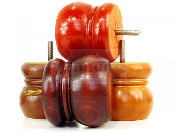 4x Replacement Solid Wood Furniture Sofa Legs Settee, Chair Feet 60mm High M8 - Image 14