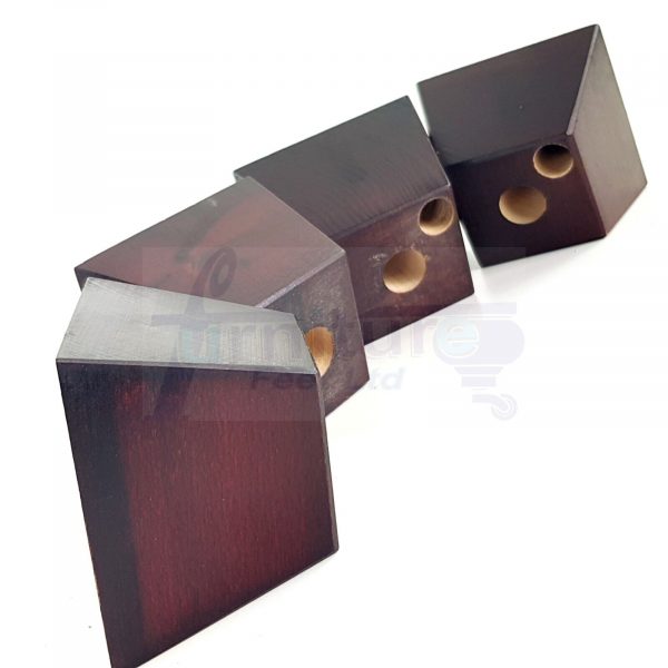 4x Replacement Square Furniture Sofa Legs Chair Settee Feet 60mm High (Twin-Fix) - Image 3