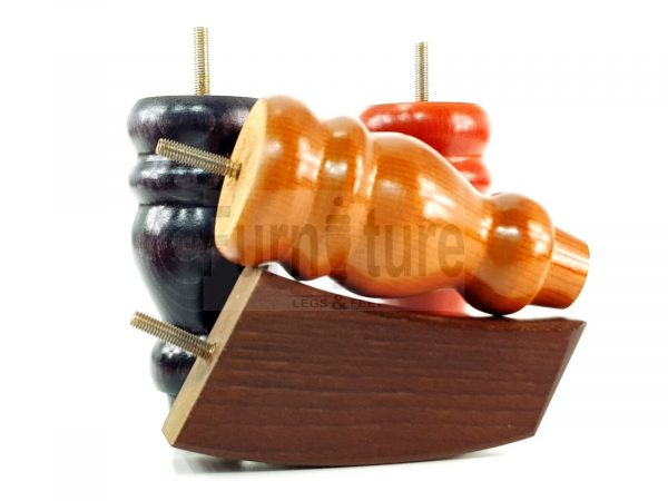 4x Replacement Wood Furniture Sofa Legs M8 Chair, Couch Settee Feet 155mm High - Image 10
