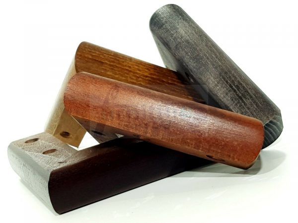 4x SOLID WOOD FURNITURE LEGS (Self-Fix) CHAIR REPLACEMENT CORNER FEET 40mm HIGH - Image 10