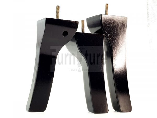 4x Solid Wood Furniture Feet Settee Legs 180mm - 225mm High Sofa Chair Bed M8 - Image 9