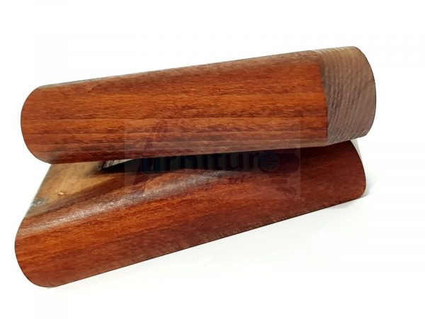 4x Solid Wood Furniture Sofa Chair Settee Legs Mahogany Replacement Feet 40mm - Image 5
