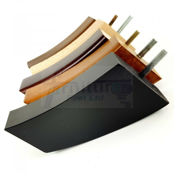 4x TAPERED WOOD SETTEE LEGS 155mm High SOFA REPLACEMENT FURNITURE FEET M8(8mm) - Image 8