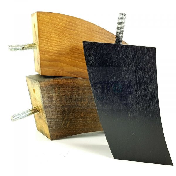 4x TAPERED WOODEN SOFA LEGS 100mm High CHAIR REPLACEMENT FURNITURE FEET M8(8mm) - Image 6