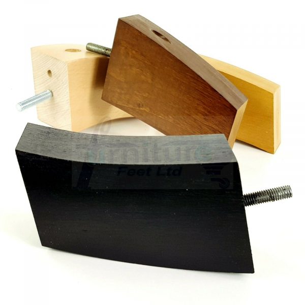 4x TAPERED WOODEN SOFA LEGS 125mm High CHAIR REPLACEMENT FURNITURE FEET M8(8mm) - Image 7