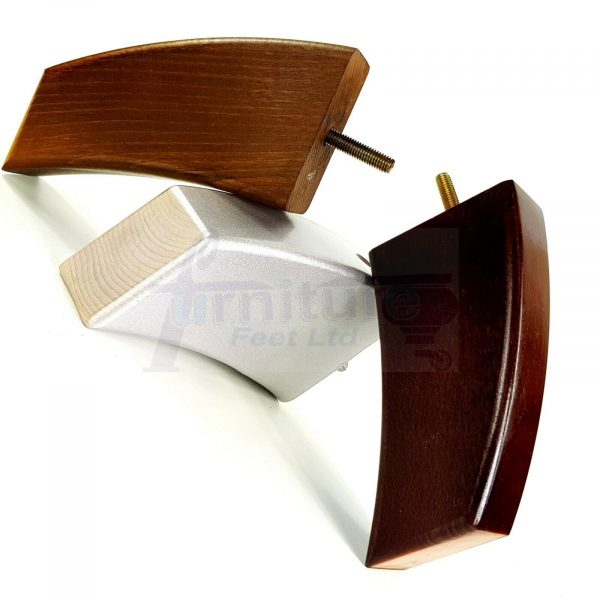 4x TAPERED WOODEN SOFA LEGS 135mm High CHAIR REPLACEMENT FURNITURE FEET M8(8mm) - Image 6
