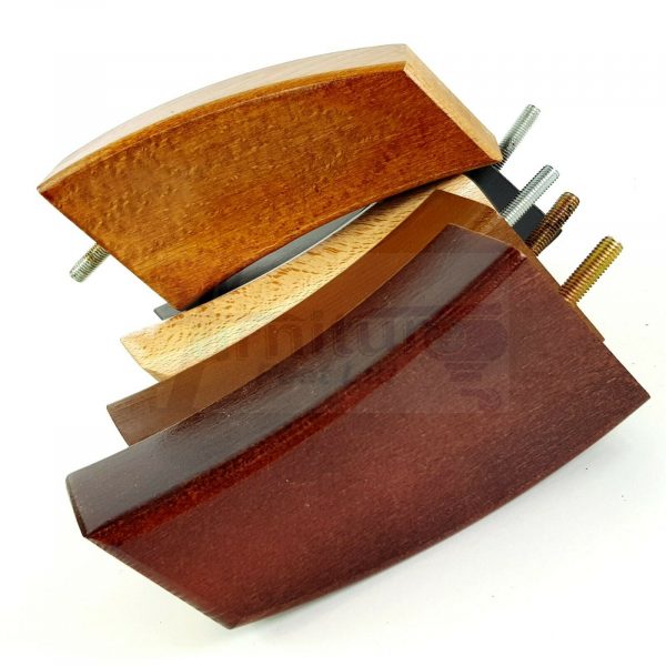4x TAPERED WOODEN SOFA LEGS 135mm High CHAIR REPLACEMENT FURNITURE FEET M8(8mm) - Image 9