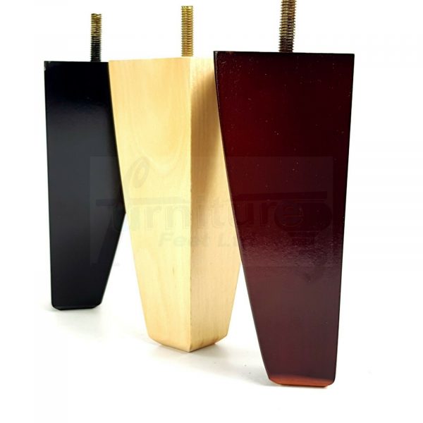 4x TAPERED WOODEN SOFA LEGS 150mm High CHAIR REPLACEMENT FURNITURE FEET M8(8mm) - Image 8