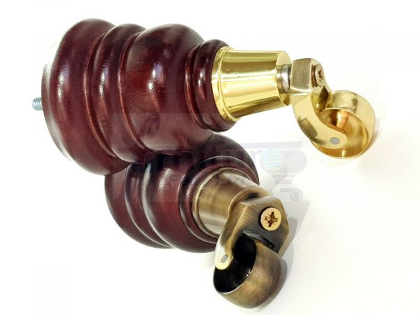 4x TURNED WOODEN CASTOR LEGS 165mm High CHAIR REPLACEMENT FURNITURE FEET M8(8mm) - Image 7