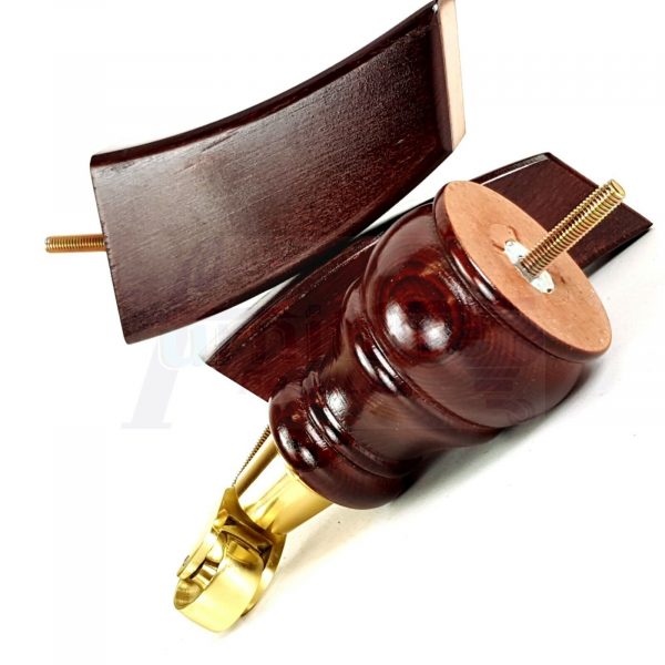 4x TURNED WOODEN SETTEE LEGS 160mm High CHAIR REPLACEMENT FURNITURE FEET M8(8mm) - Image 7