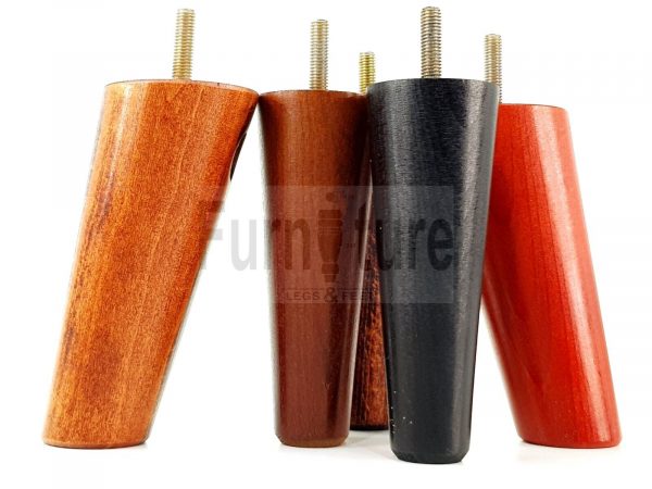 4x Turned Wood Furniture Settee Leg M8 Replacement Feet Chairs Stools Sofa 135mm - Image 7