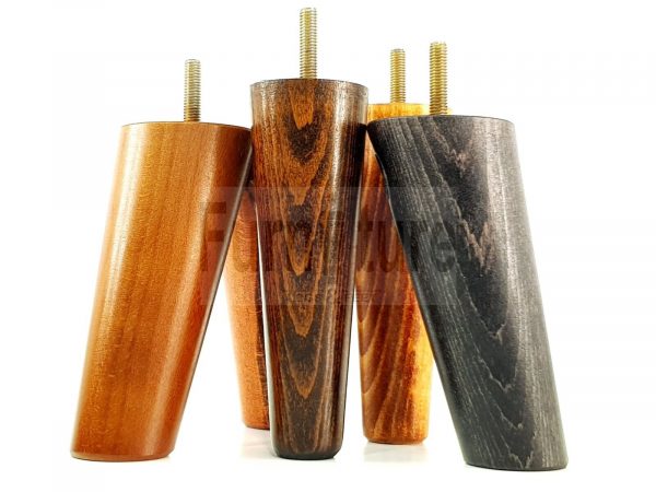 4x Turned Wood Furniture Settee Leg M8 Replacement Feet Chairs Stools Sofa 150mm - Image 6
